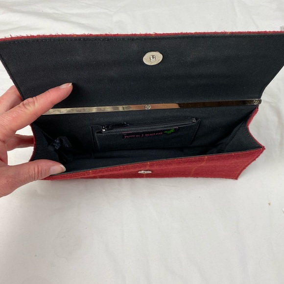 Vintage Putu by J MacLear Red & Orange Handbag - Picture 11 of 12